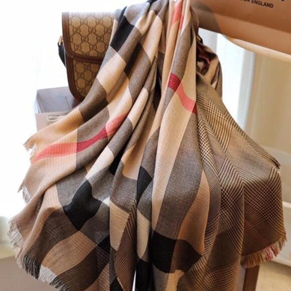 Reversible Shawl Scarf - Picture 1 of 7